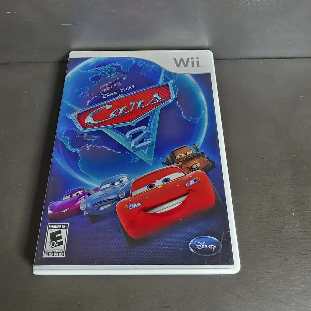 Wii Disney Cars 2 Action & Adventure E10+ 2011 NTSC-U/C Complete with Manual